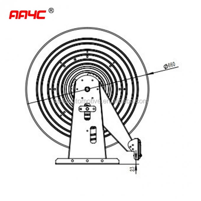 Rohrspule AA4C-Luftrohrfettöledelstahlschlauchspule 10M 15M 20M