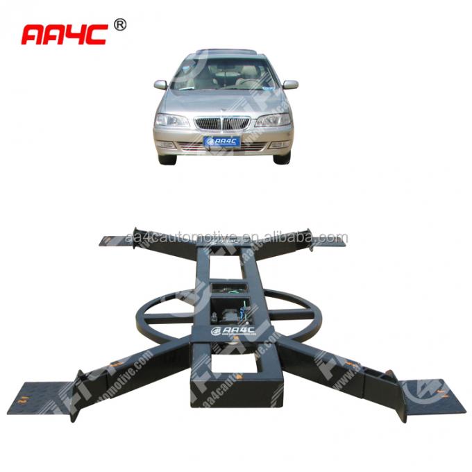 AA4C-Selbstdrehkapazität der plattform 2T des einfachen tragbaren Drehautodrehscheibenautoausstellungs-Plattformauto-Landstreichers