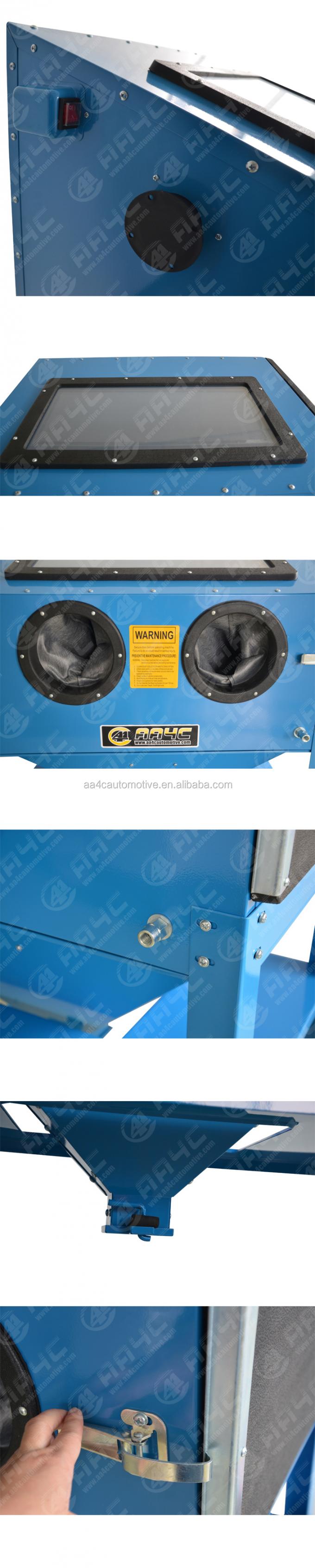 Strahlenenkabinett AA4C 420L strahlen Kabinettsandstrahlenmaschine für Werkstatt AA-SBC420 sand
