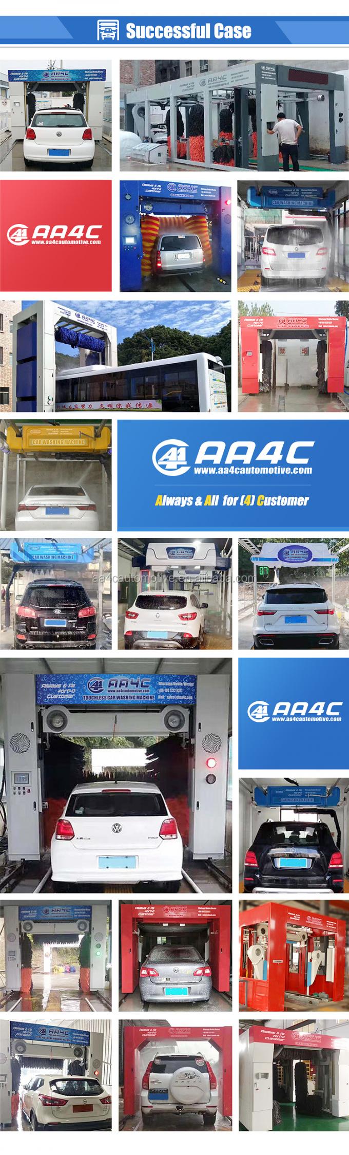 Autowaschmaschine der Bürsten der AA4C-Tunnelautowaschmaschine 9 bürstet automatische Autowaschmaschine