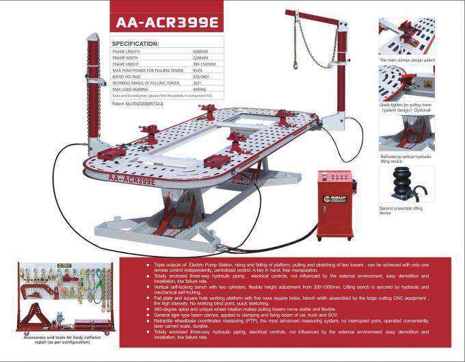 AA4C-Selbstkörper-Reparatur-Systemfahrgestellerichtmaschine Selbstzusammenstoß-Reparatur-System. AA-ACR399