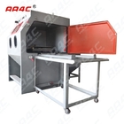 AA4C customized heavy duty big size derusting rust removal polishing shot blasting  sandblast cabinet